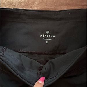 Athleta Black Biker Shorts